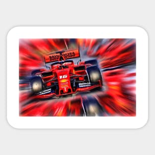 Leclerc #16 Sticker